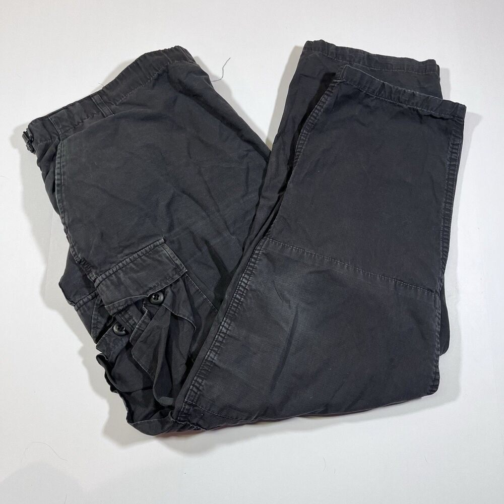 Propper Tactical Cargo Pants Black Ripstop Military Utility Workwear Men's 2XL - Picture 2 of 13